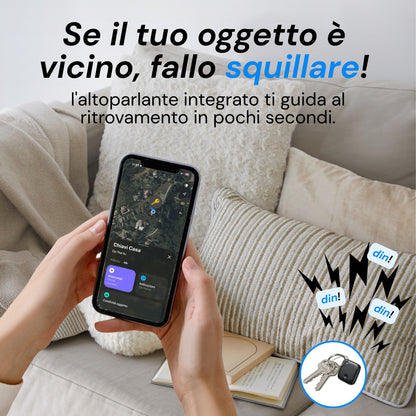 Trackio VTAG™ - Localizzatore GPS Bluetooth per iOS