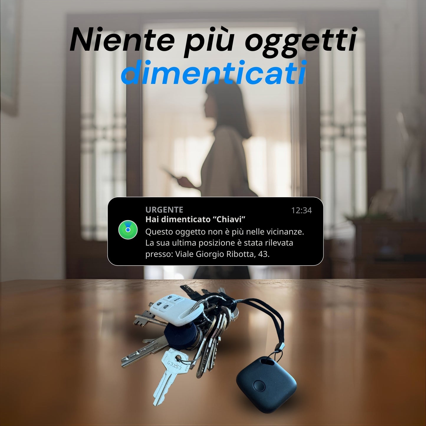 Trackio VTAG™ - Localizzatore GPS Bluetooth per iOS
